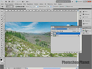 Мини видеокурс по Adobe Photoshop CS5. 16-ти битные изображения и градиентная заливка Photoshop CS5