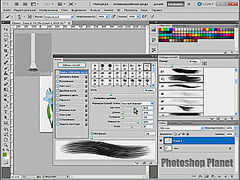 Мини видеокурс по Adobe Photoshop CS5. Новые кисти Photoshop CS5